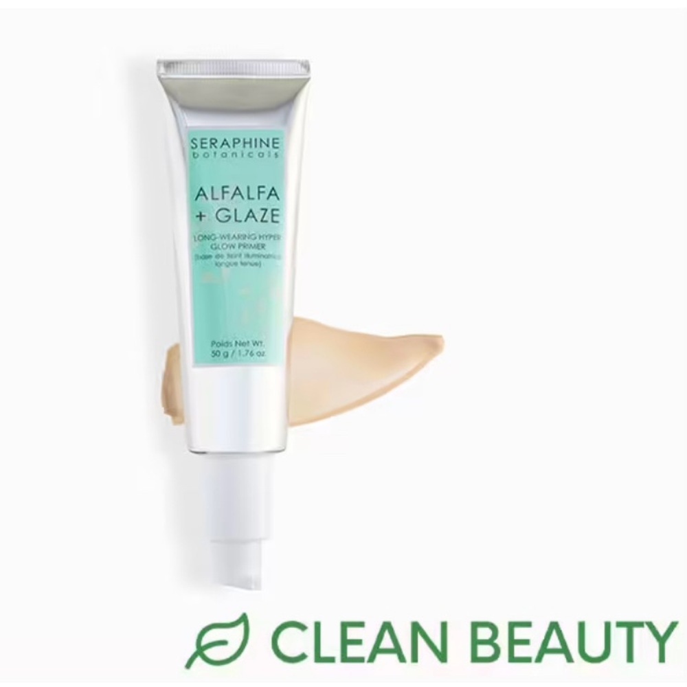 Seraphine Botanicals Alfalfa+Glaze-Long Wearing Hyper Glow Primer -Gossamer 50g